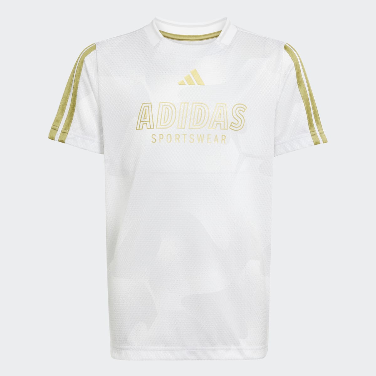 T-shirt de Criança House of Tiro Colors of Football Menino Branco-8
