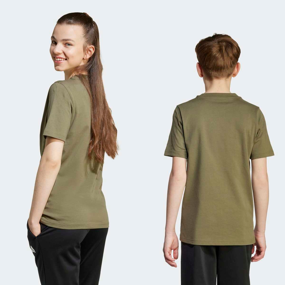 T-shirt de Criança Camo Graphic Kids Verde-2