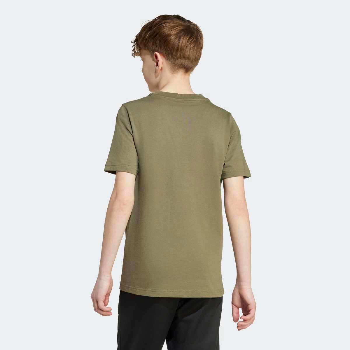 T-shirt de Criança Camo Graphic Kids Verde-6