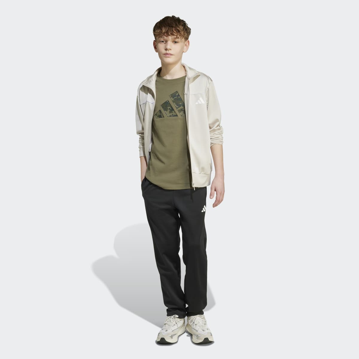 T-shirt de Criança Camo Graphic Kids Verde-7