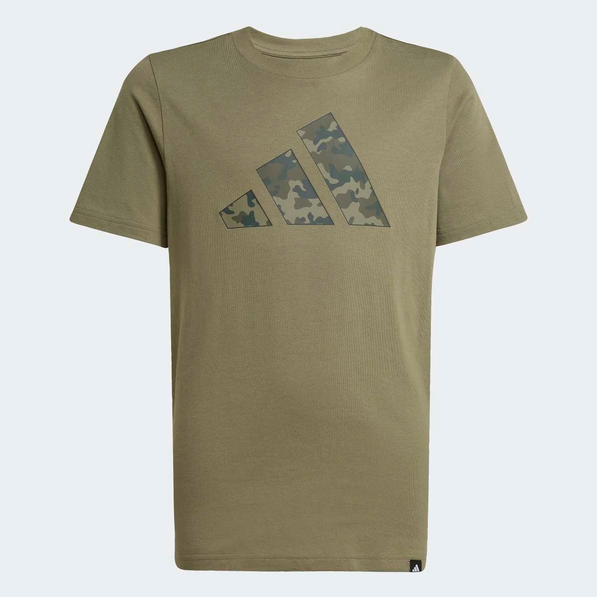T-shirt de Criança Camo Graphic Kids Verde-8