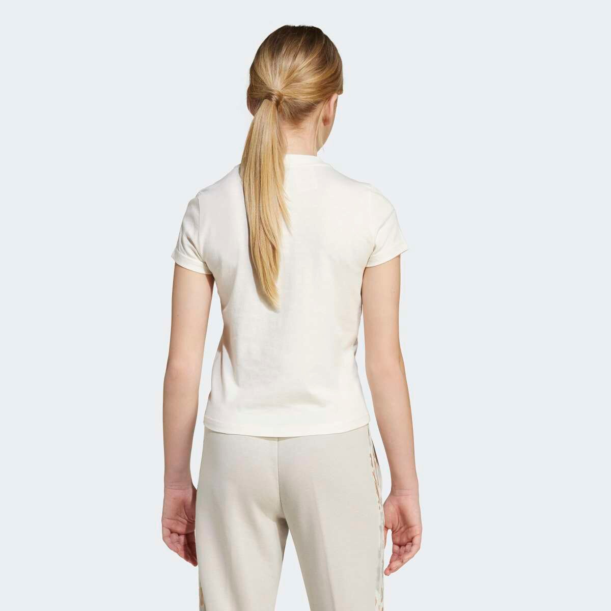 T-shirt de Menina Animal Big Logo Single Jersey Kids Cinzento-2