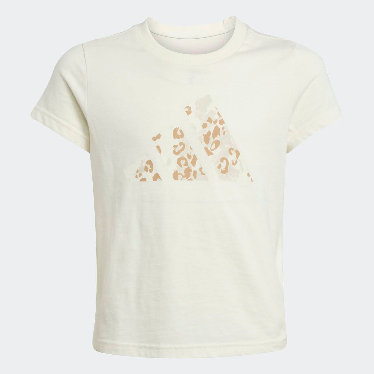 T-shirt de Menina Animal Big Logo Single Jersey Kids Cinzento-6