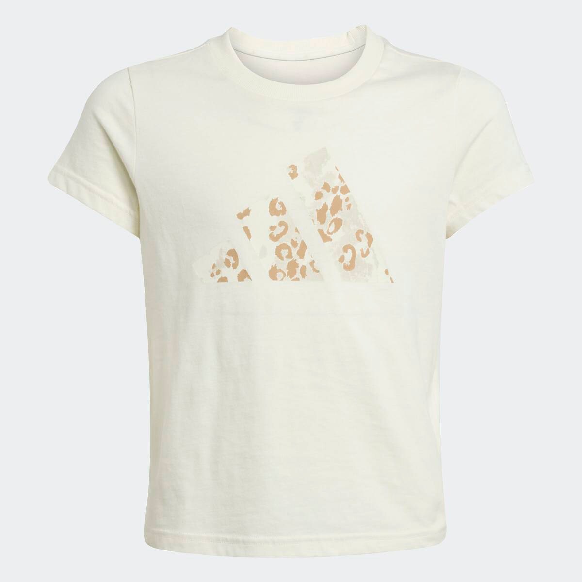 T-shirt de Menina Animal Big Logo Single Jersey Kids Cinzento-6