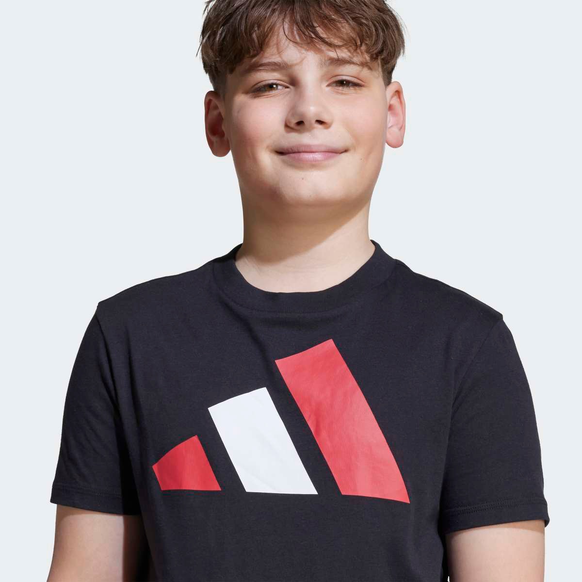 T-shirt de criança Essentials Preto-7