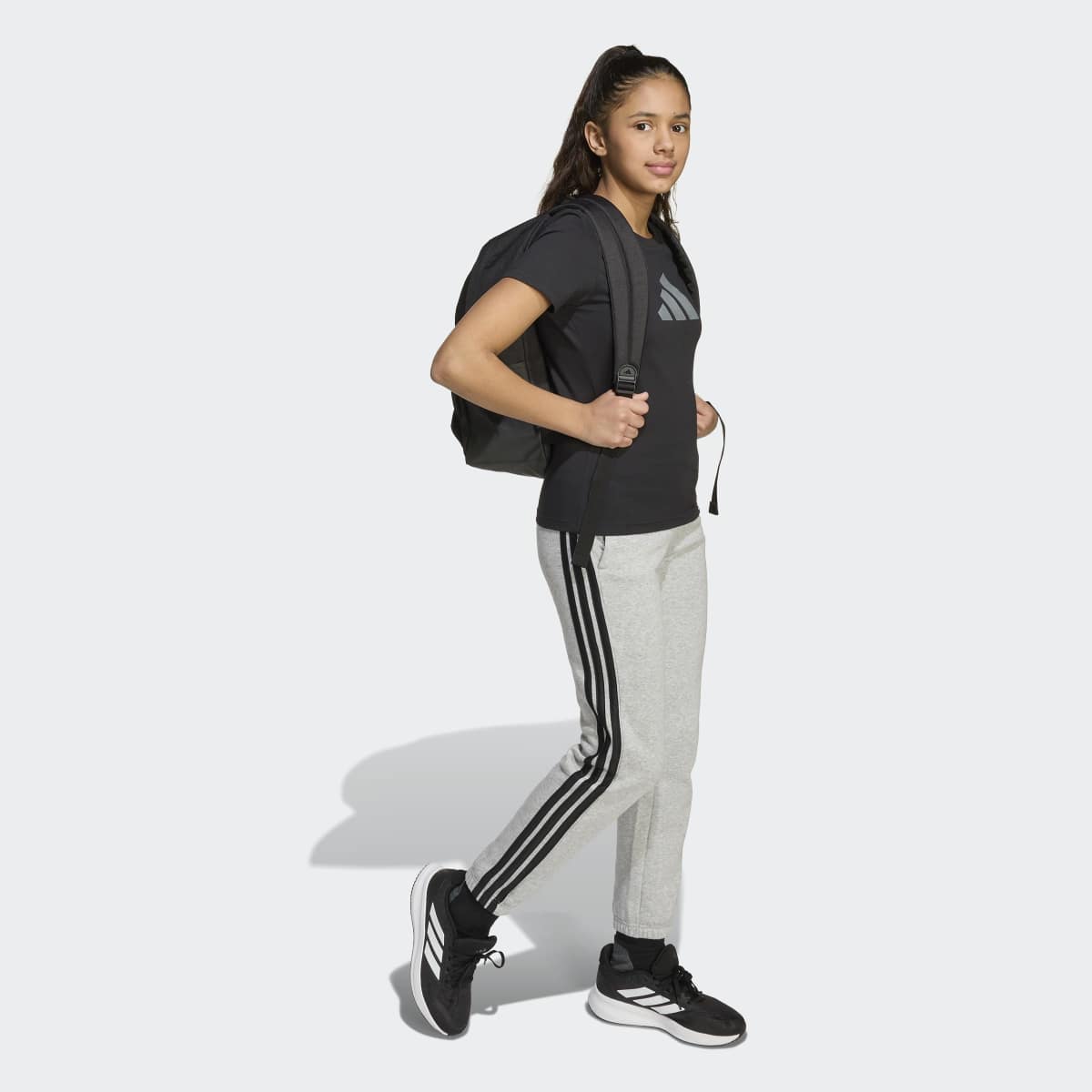 T-shirt de Menina Everyday Glam Preto-3