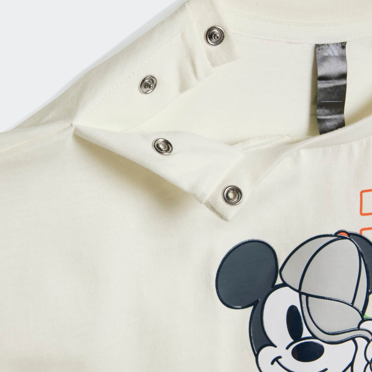 T-shirt de Bebé Disney Mickey Mouse Branco-4