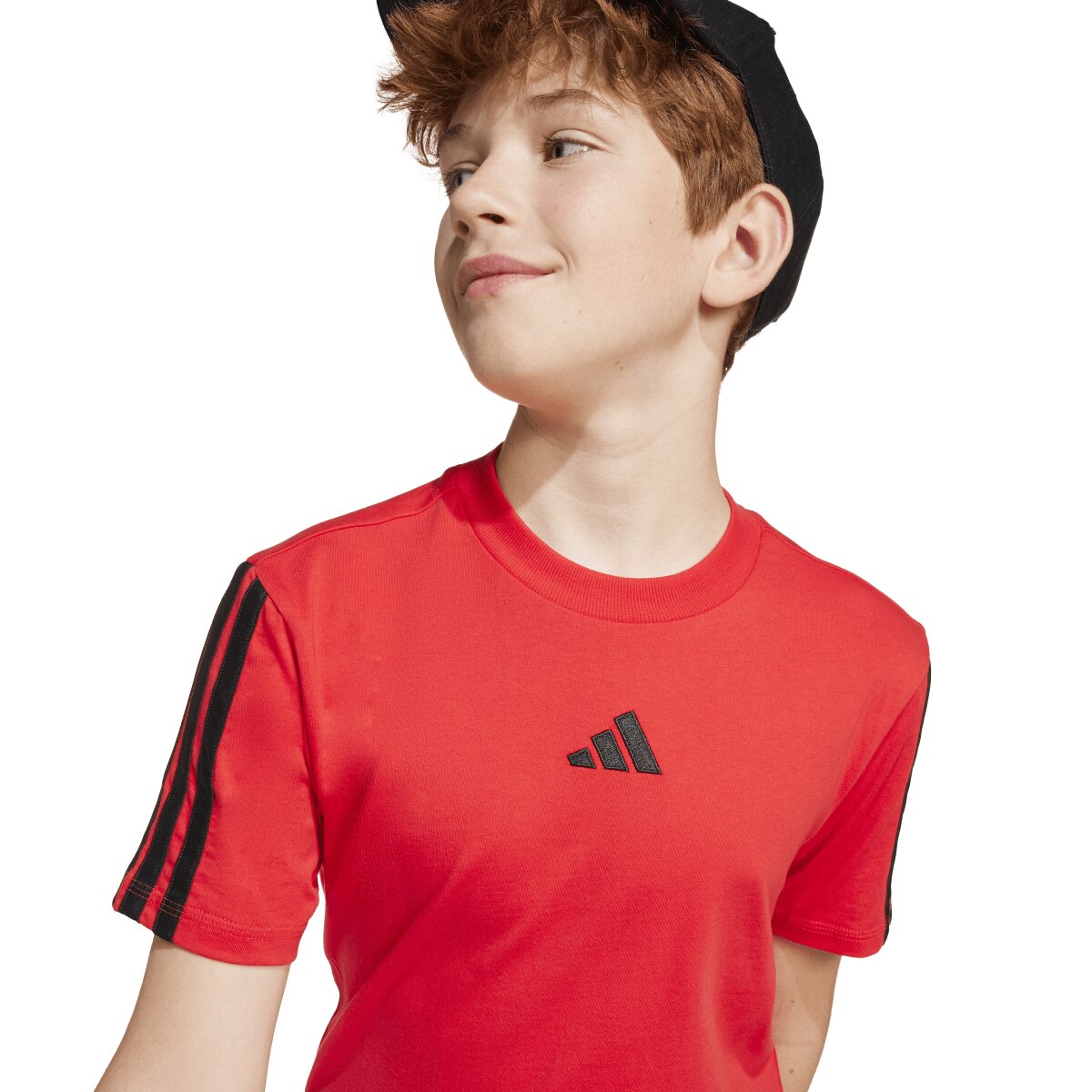 T-shirt de criança Essentials Vermelho-7
