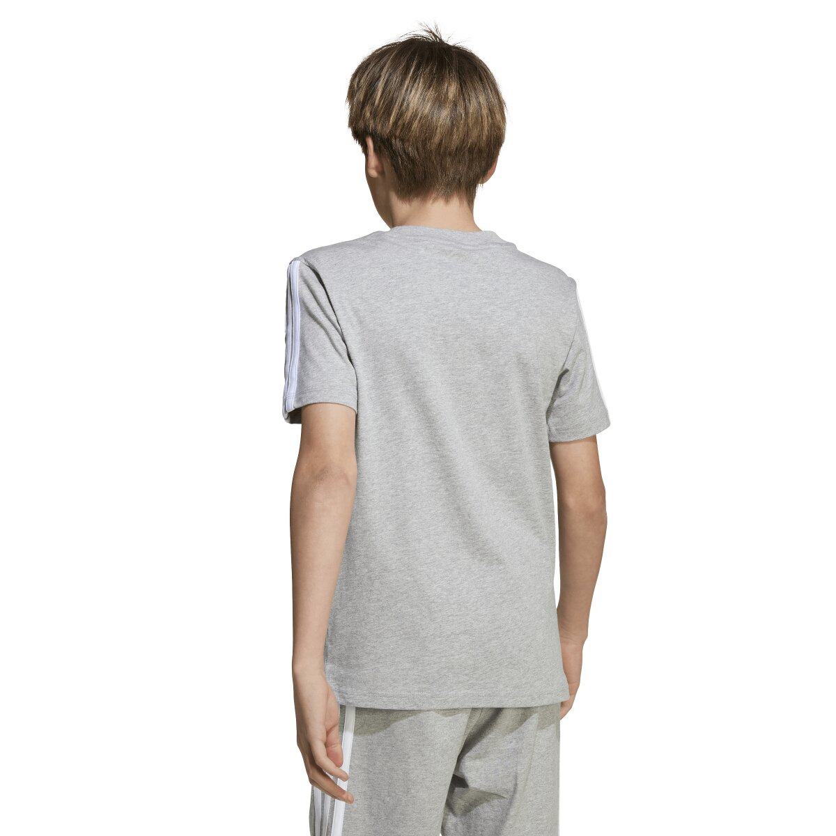 T-shirt de criança Essentials Cinzento-3