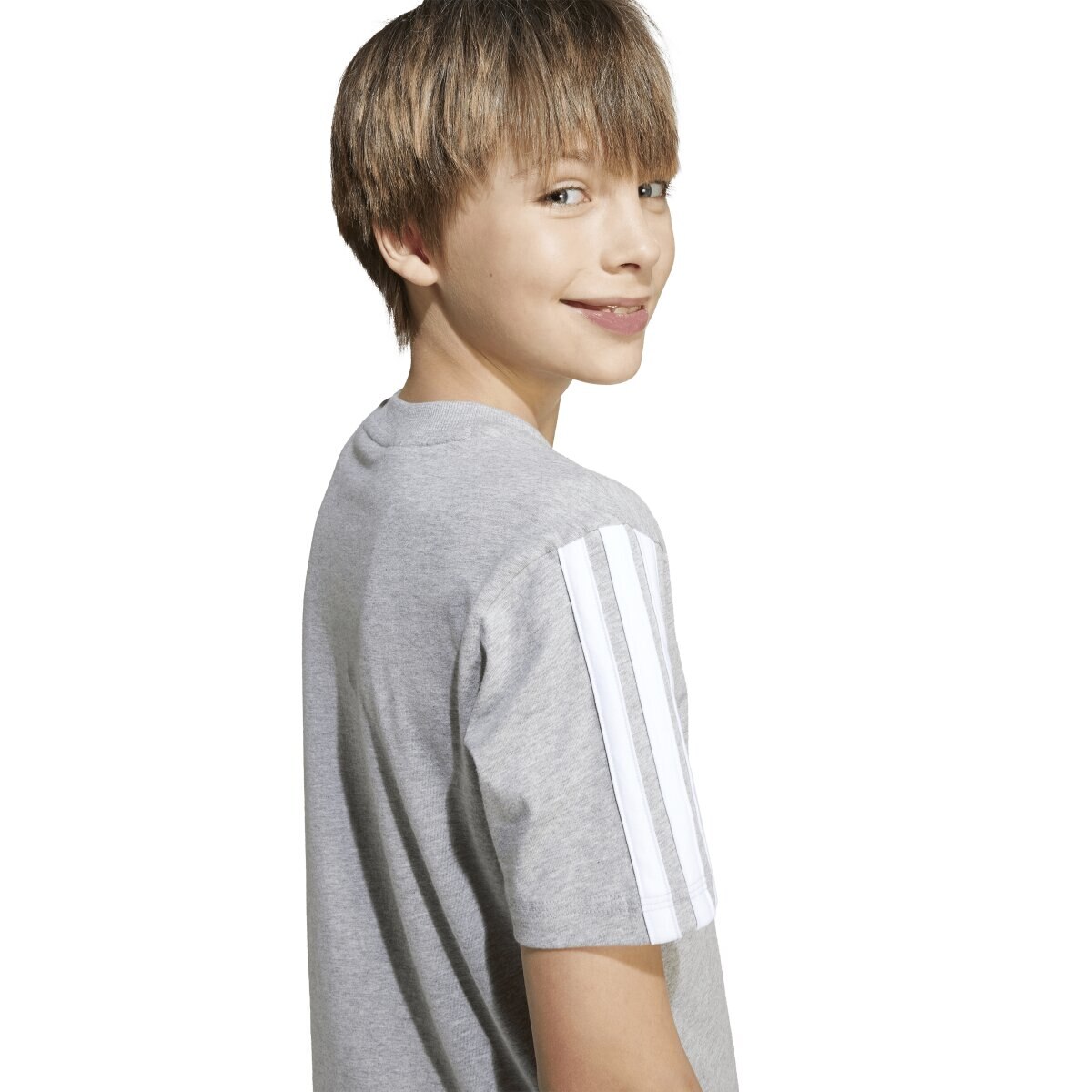 T-shirt de criança Essentials Cinzento-6