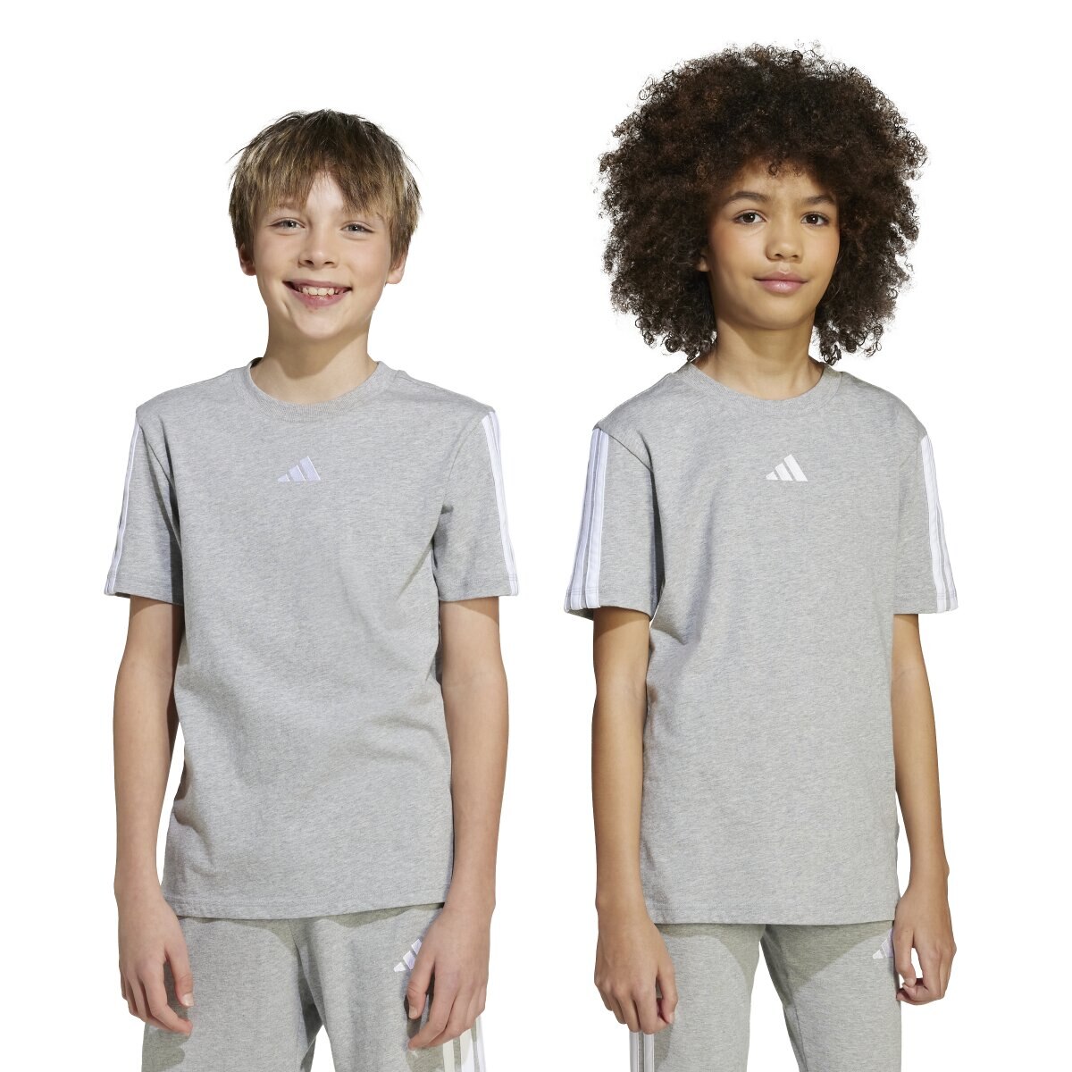 T-shirt de criança Essentials Cinzento-8