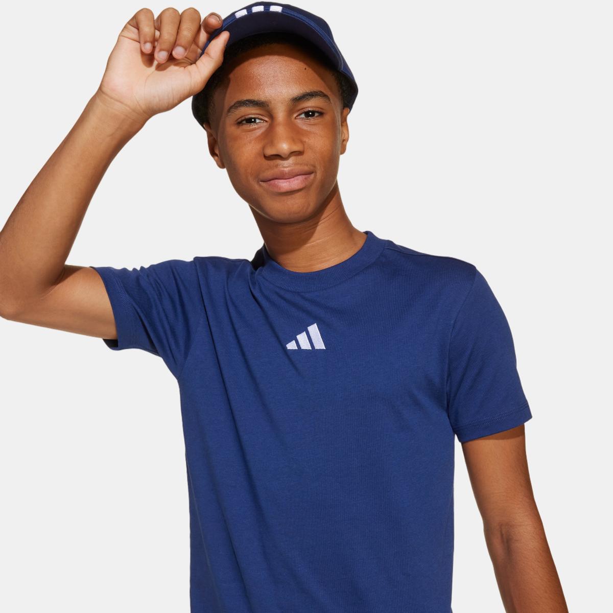 T-shirt de criança Essentials Azul-3