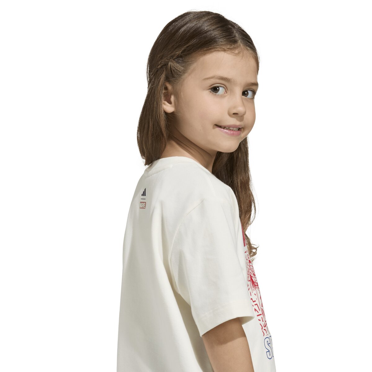 T-shirt de Criança Brand Collaboration Branco-5