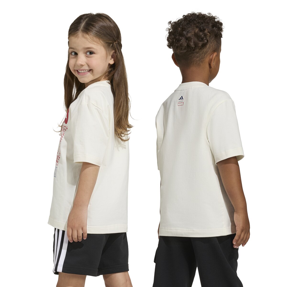 T-shirt de Criança Brand Collaboration Branco-7