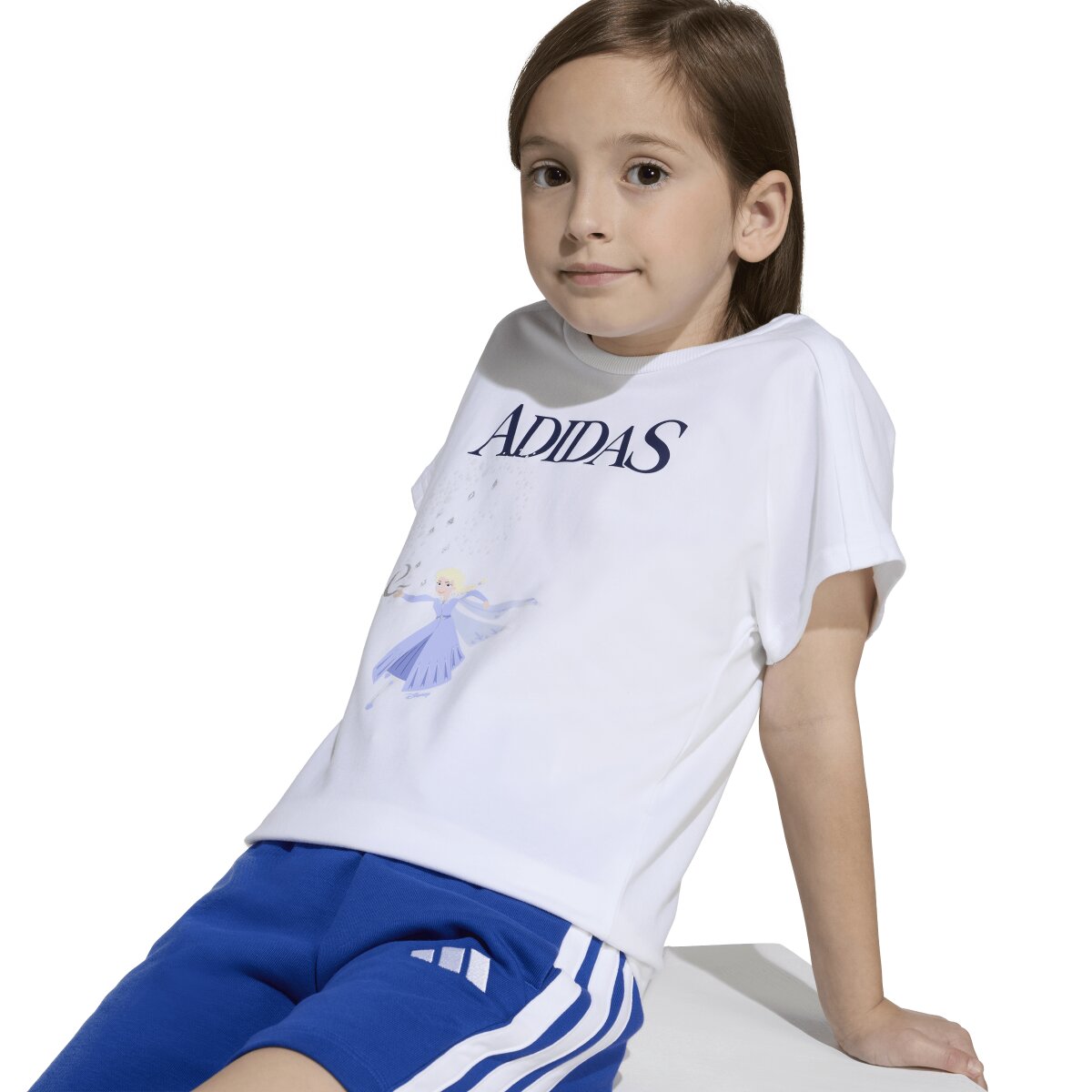 T-shirt de Menina Brand Collaboration Branco-5