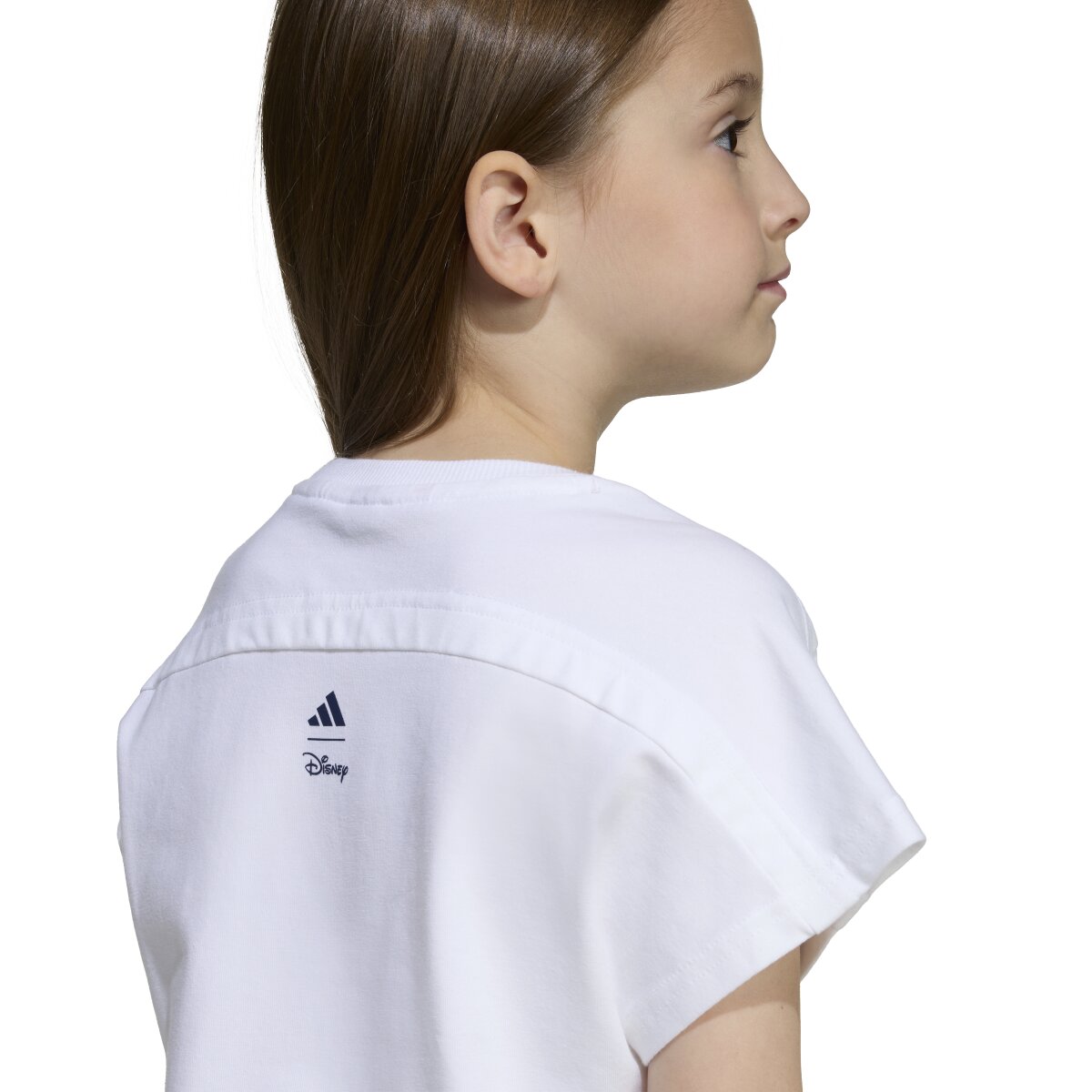 T-shirt de Menina Brand Collaboration Branco-6