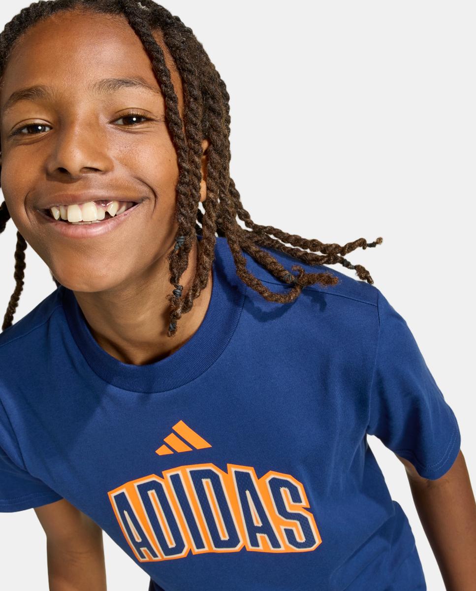 T-shirt de Criança Stadium Azul-3