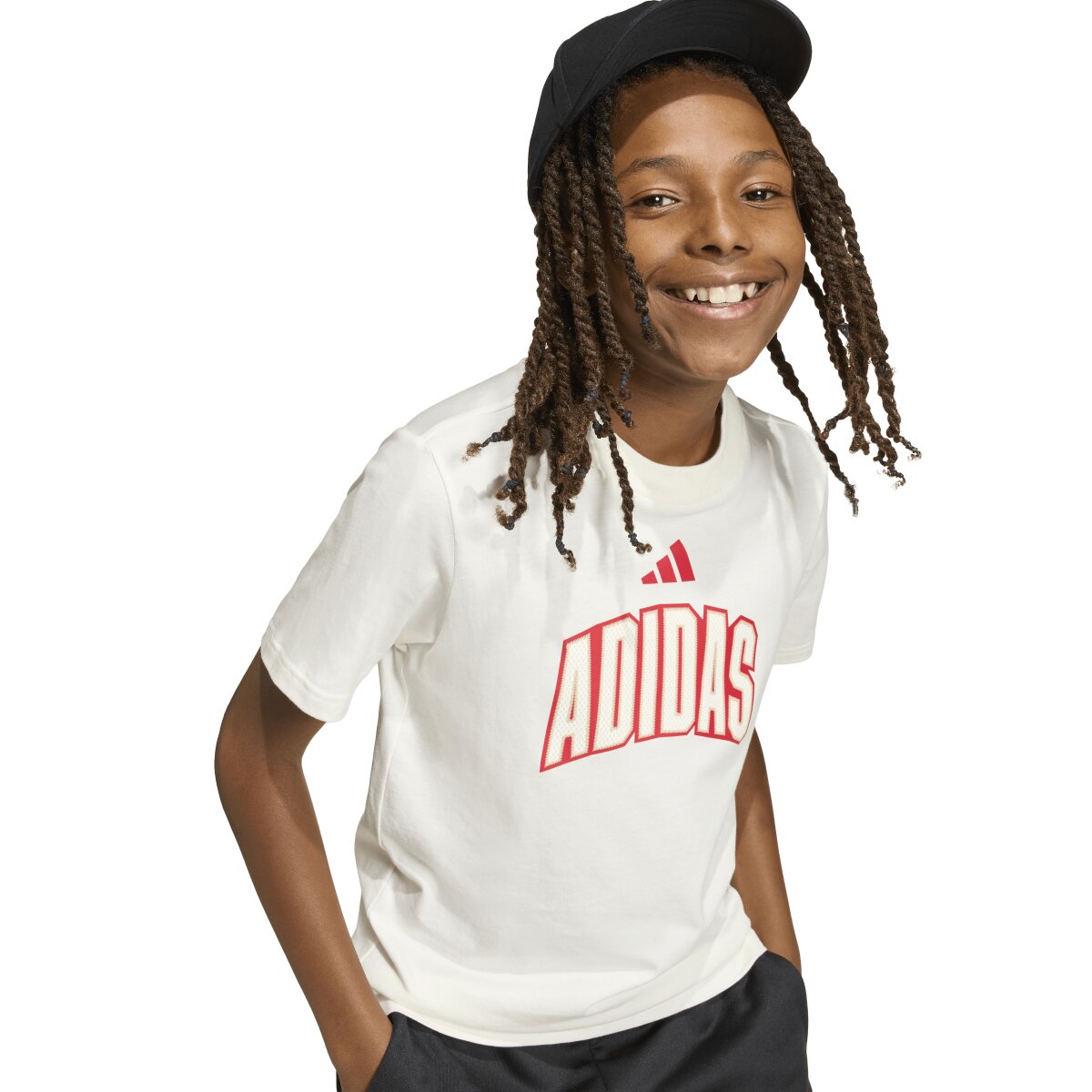 T-shirt de Criança Stadium Branco-6