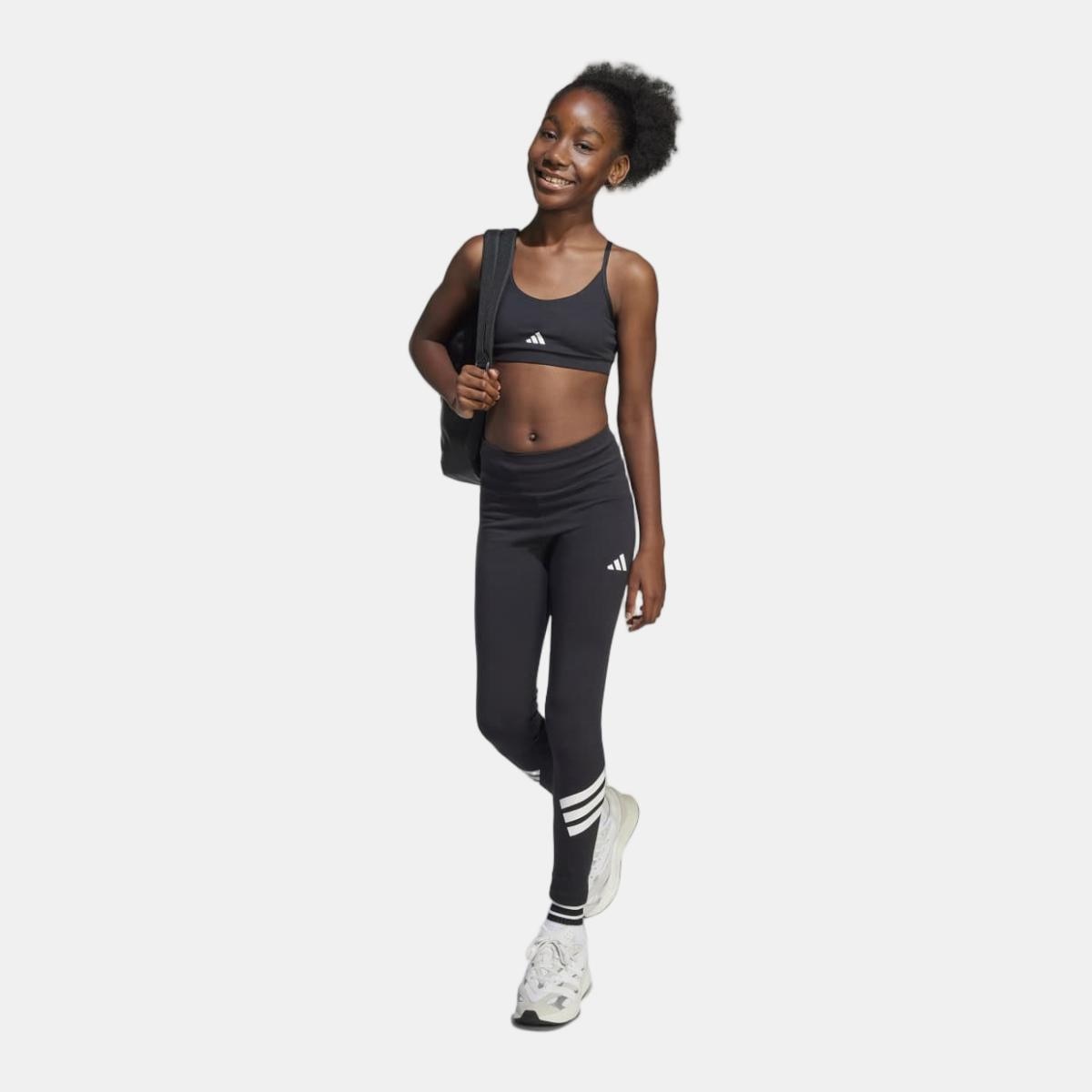 Tops de Casual de Niña JG ESS BRA Adidas - Negro Negro-3