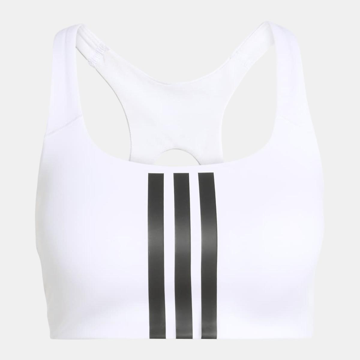 Top de Mulher Optime 3 Stripes Branco-6
