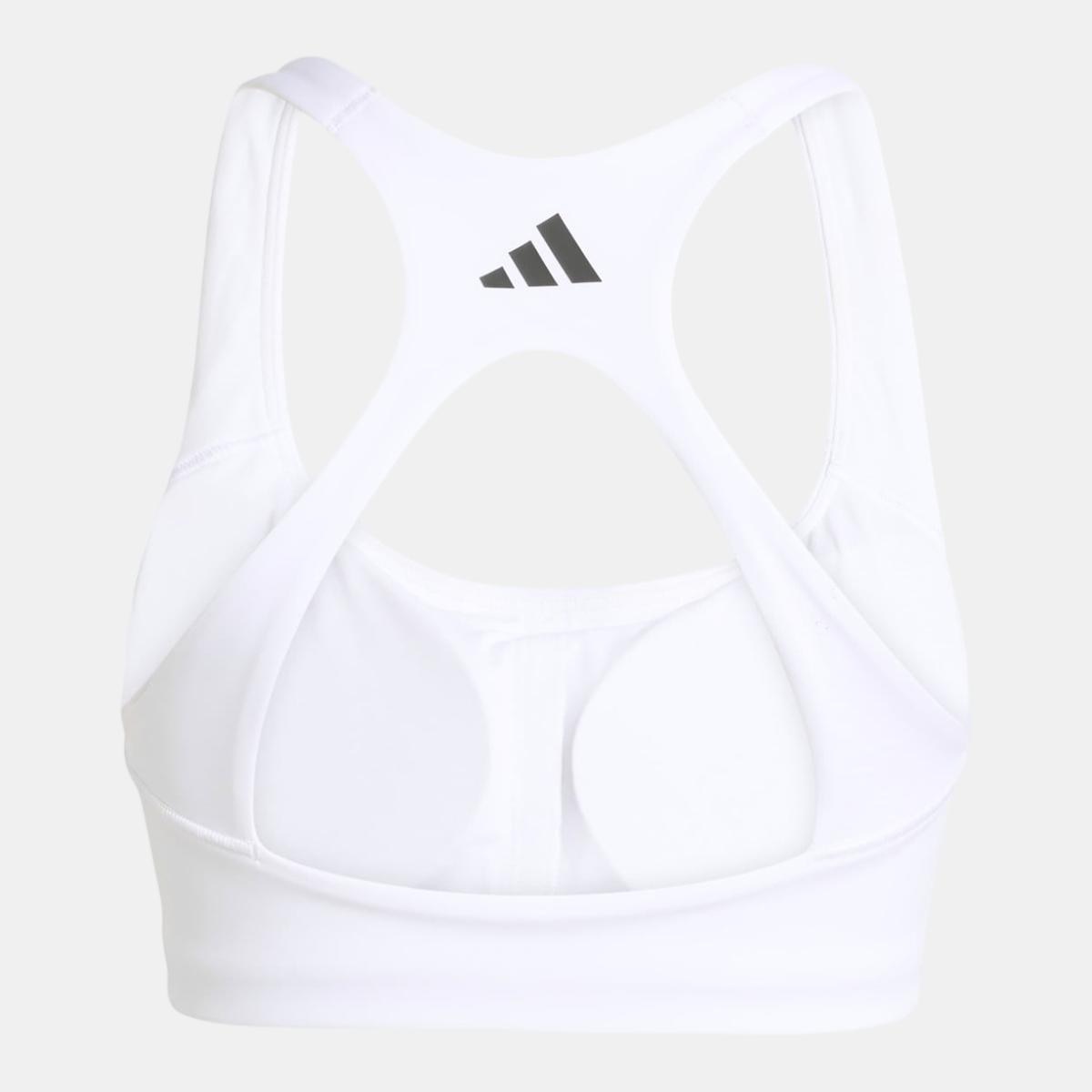 Top de Mulher Optime 3 Stripes Branco-7