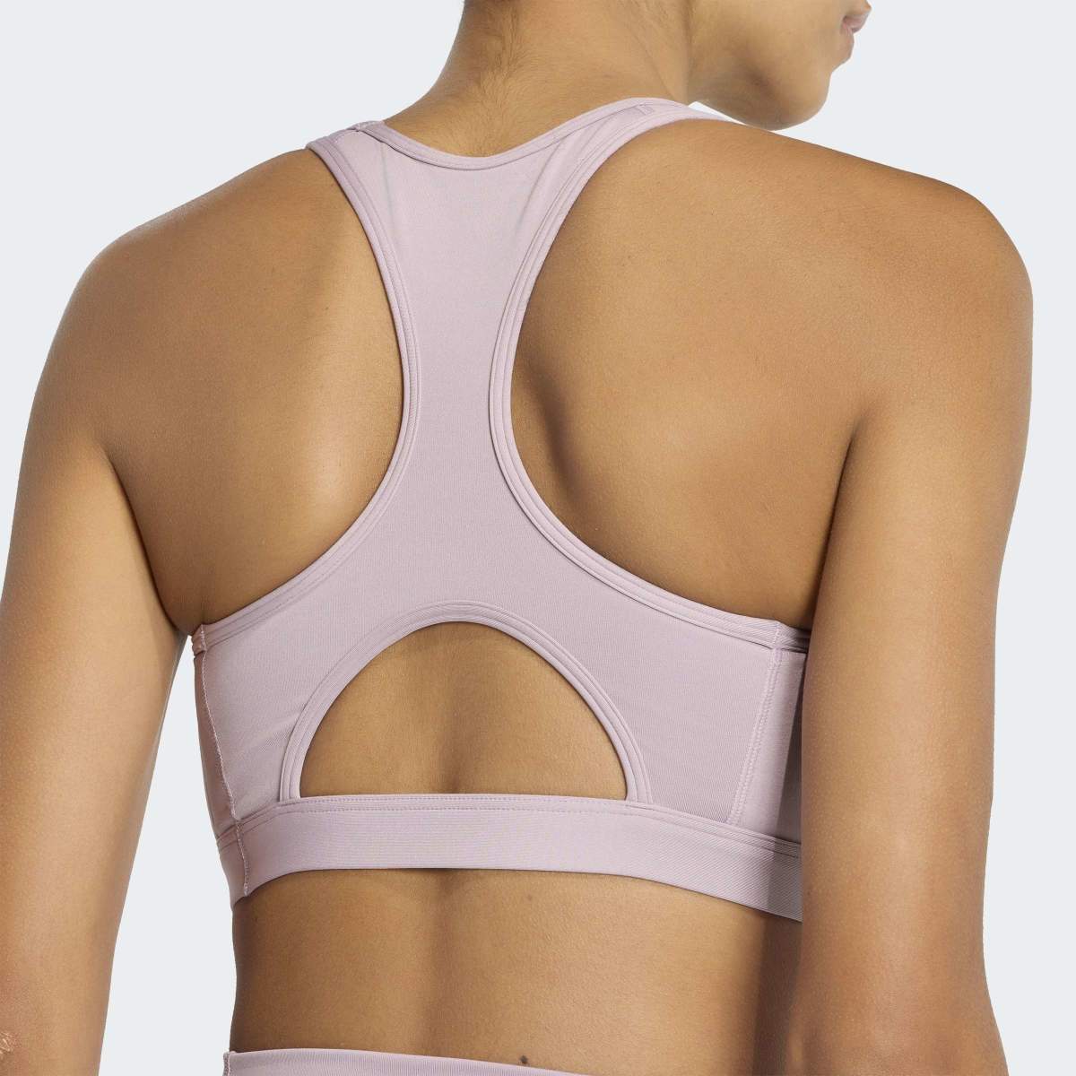 Top de Mulher Optime Essentials 3 Stripes Violeta-5