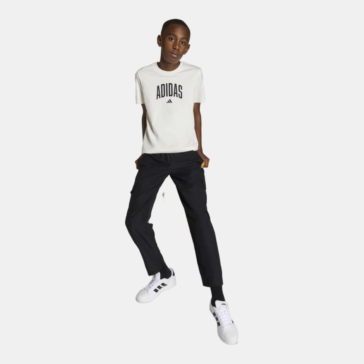 T-shirt de Criança Colleg Branco-3