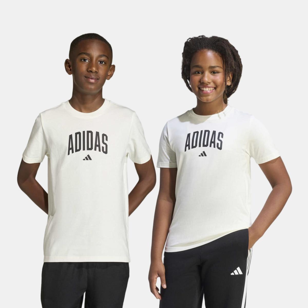 T-shirt de Criança Colleg Branco-6