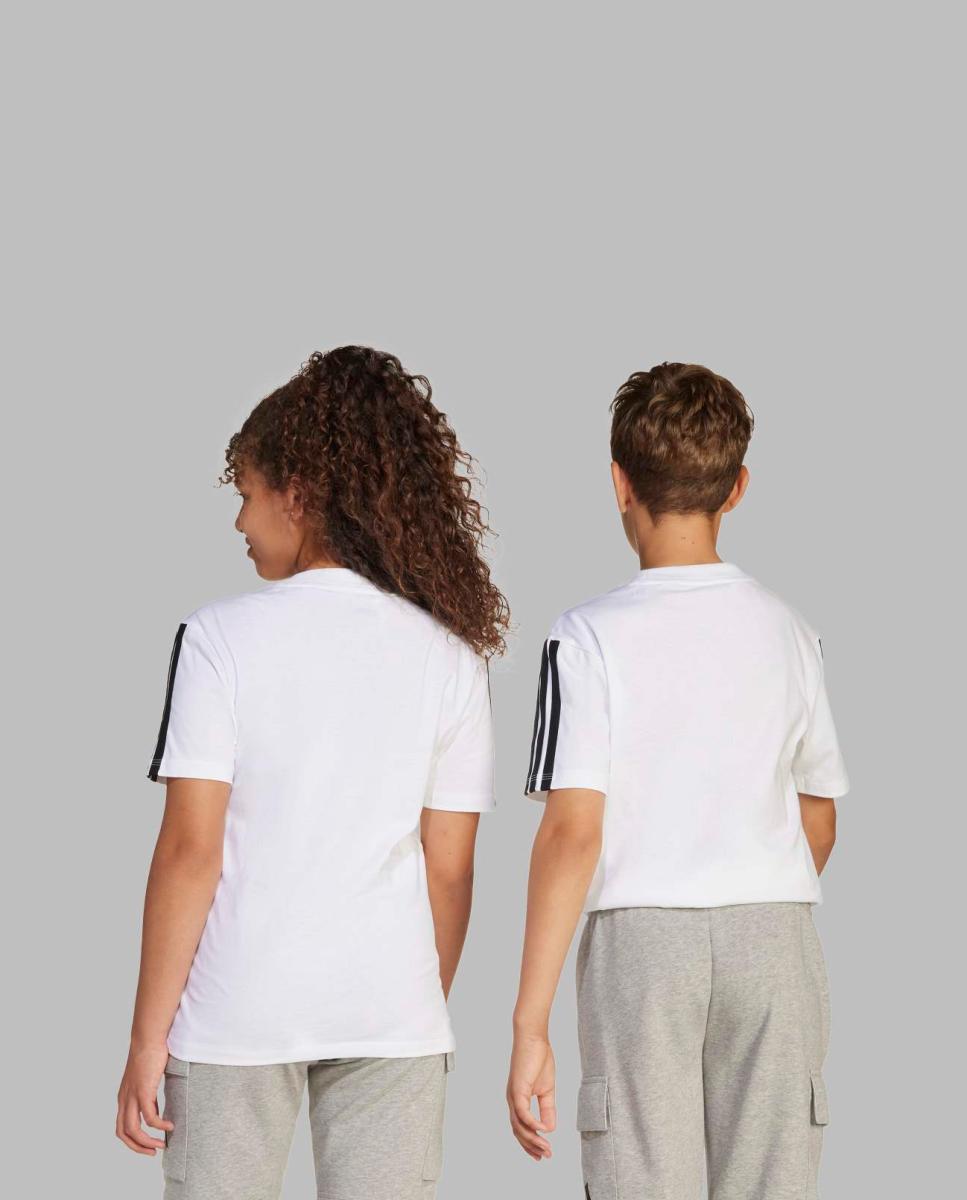 T-shirt de Criança Essentials Branco-2