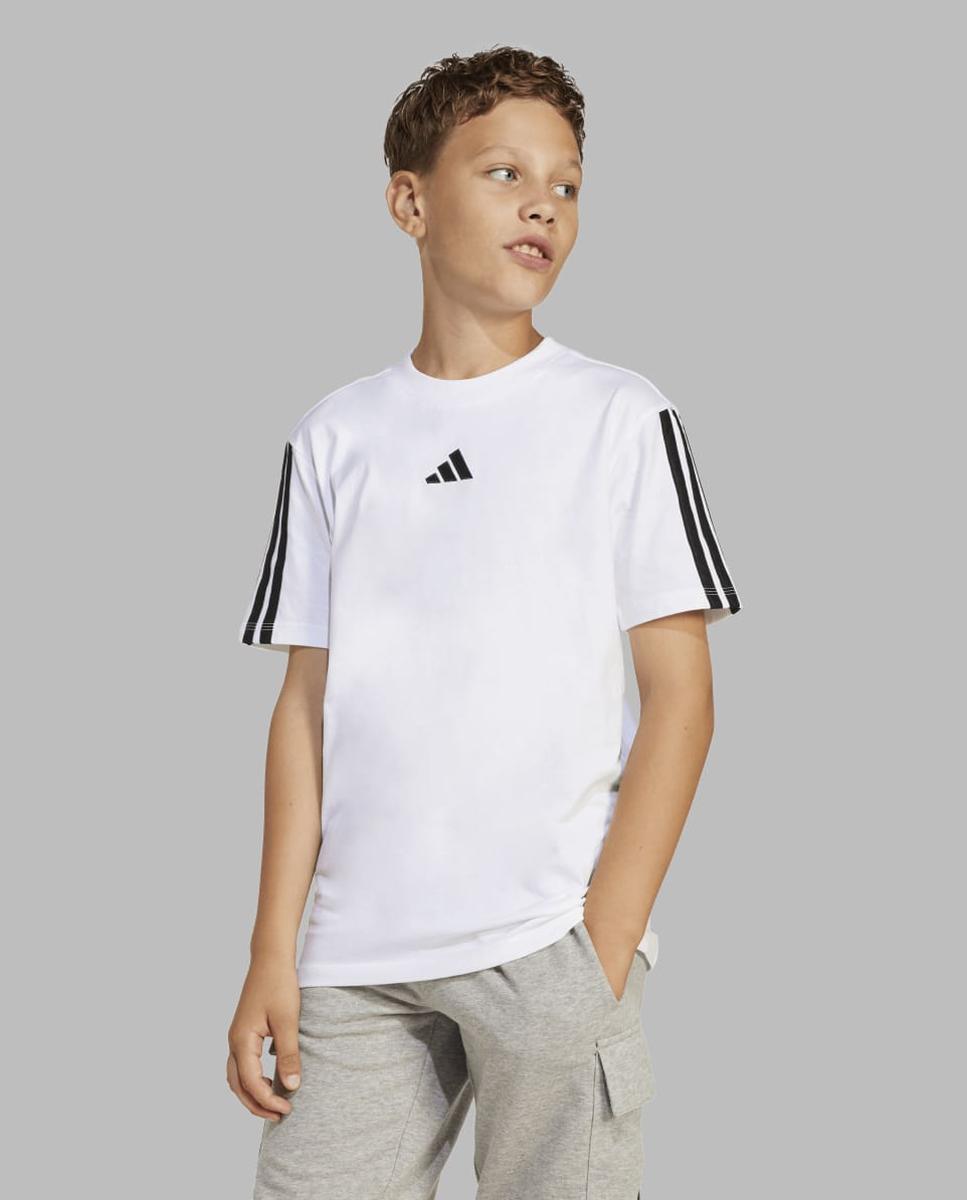 T-shirt de Criança Essentials Branco-3