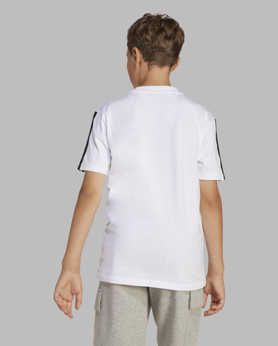 T-shirt de Criança Essentials Branco-4