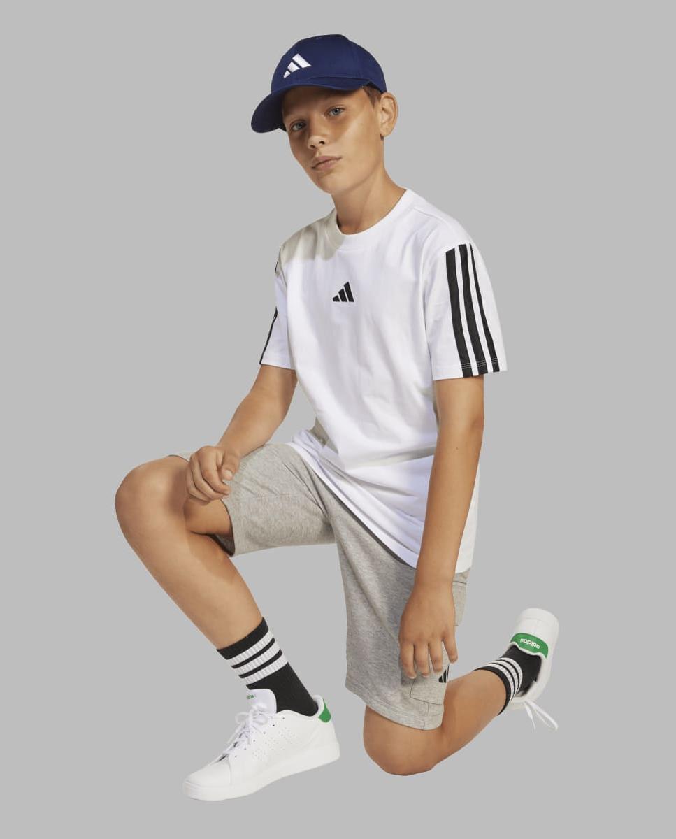 T-shirt de Criança Essentials Branco-5