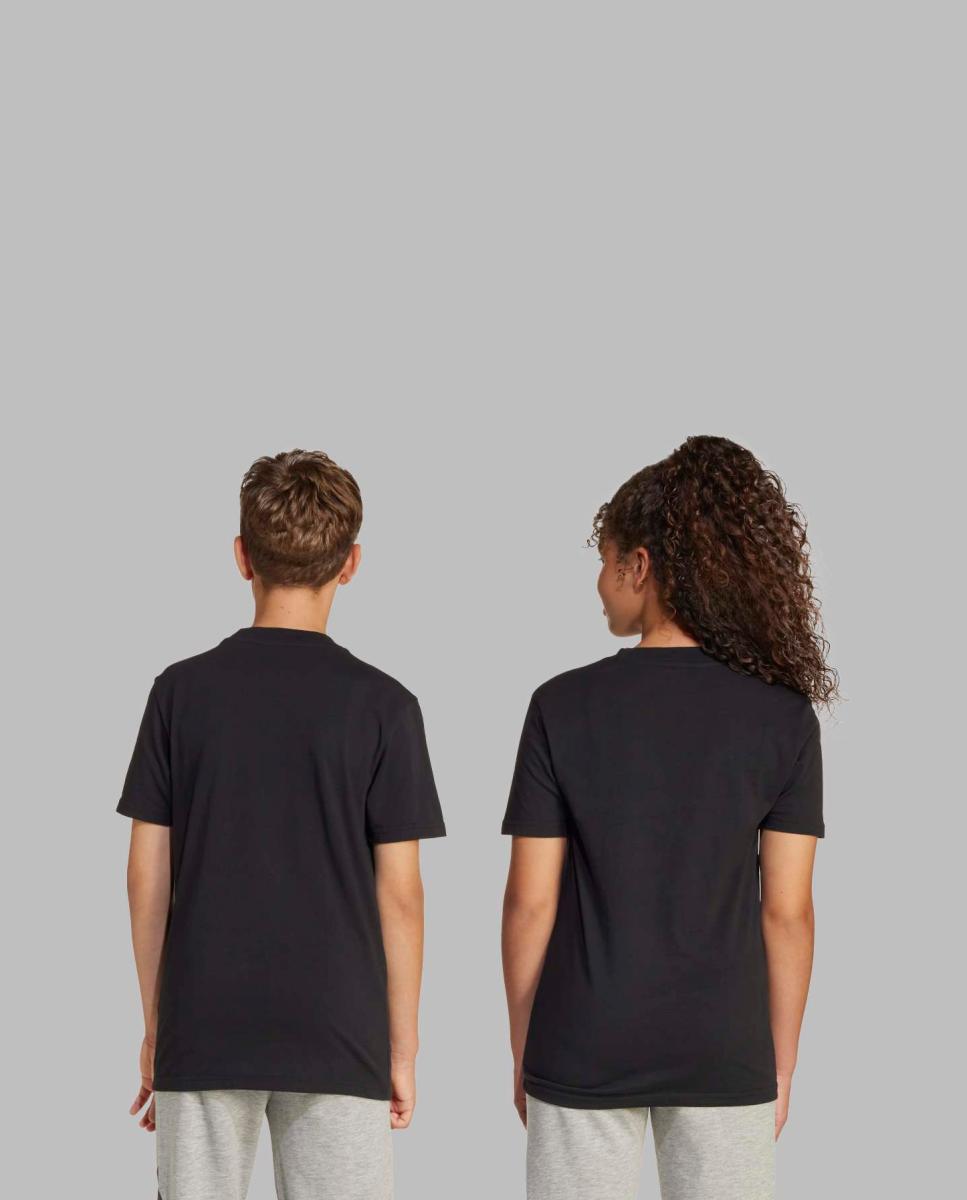 T-shirt de Criança Essentials Preto-2