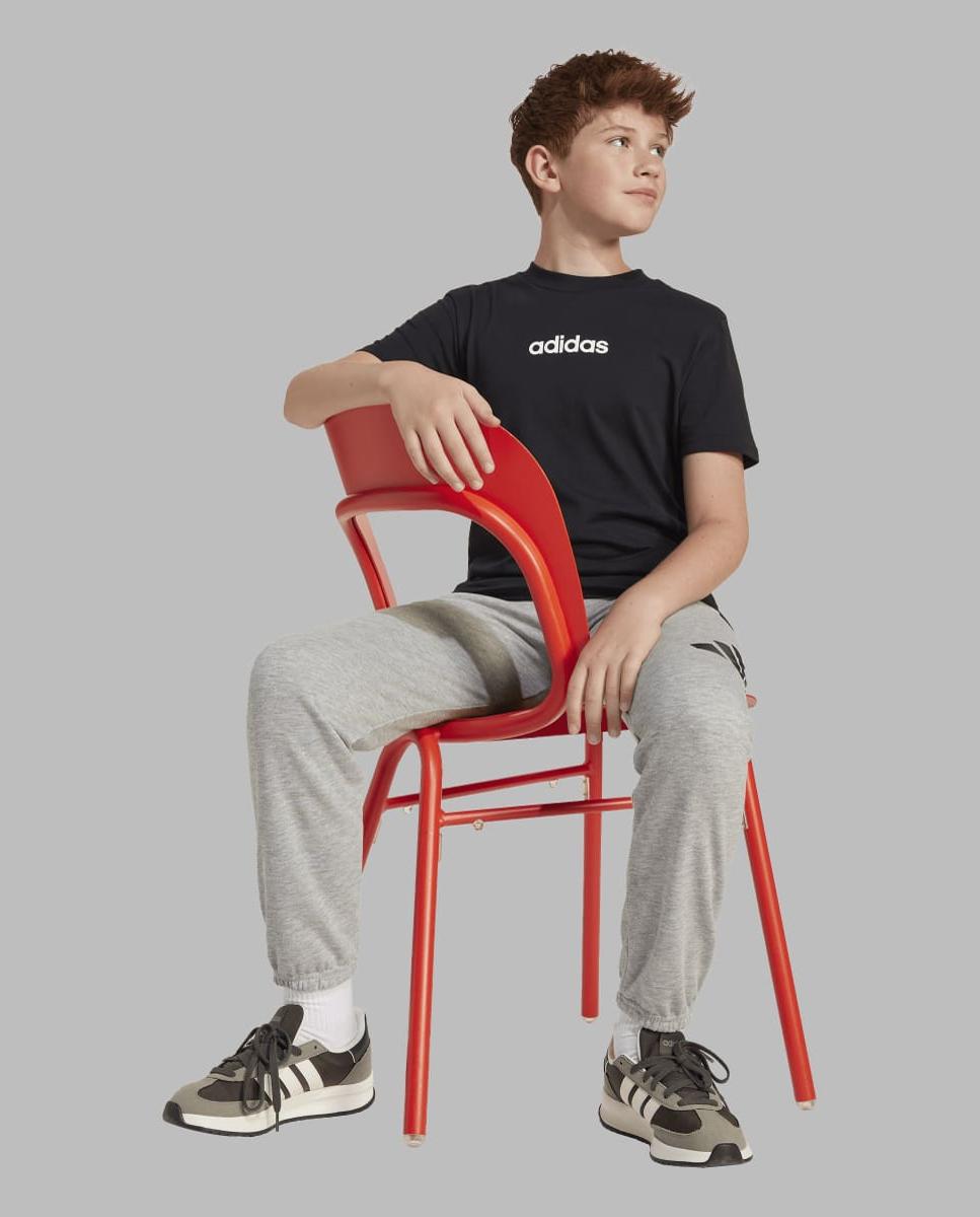 T-shirt de Criança Essentials Preto-5