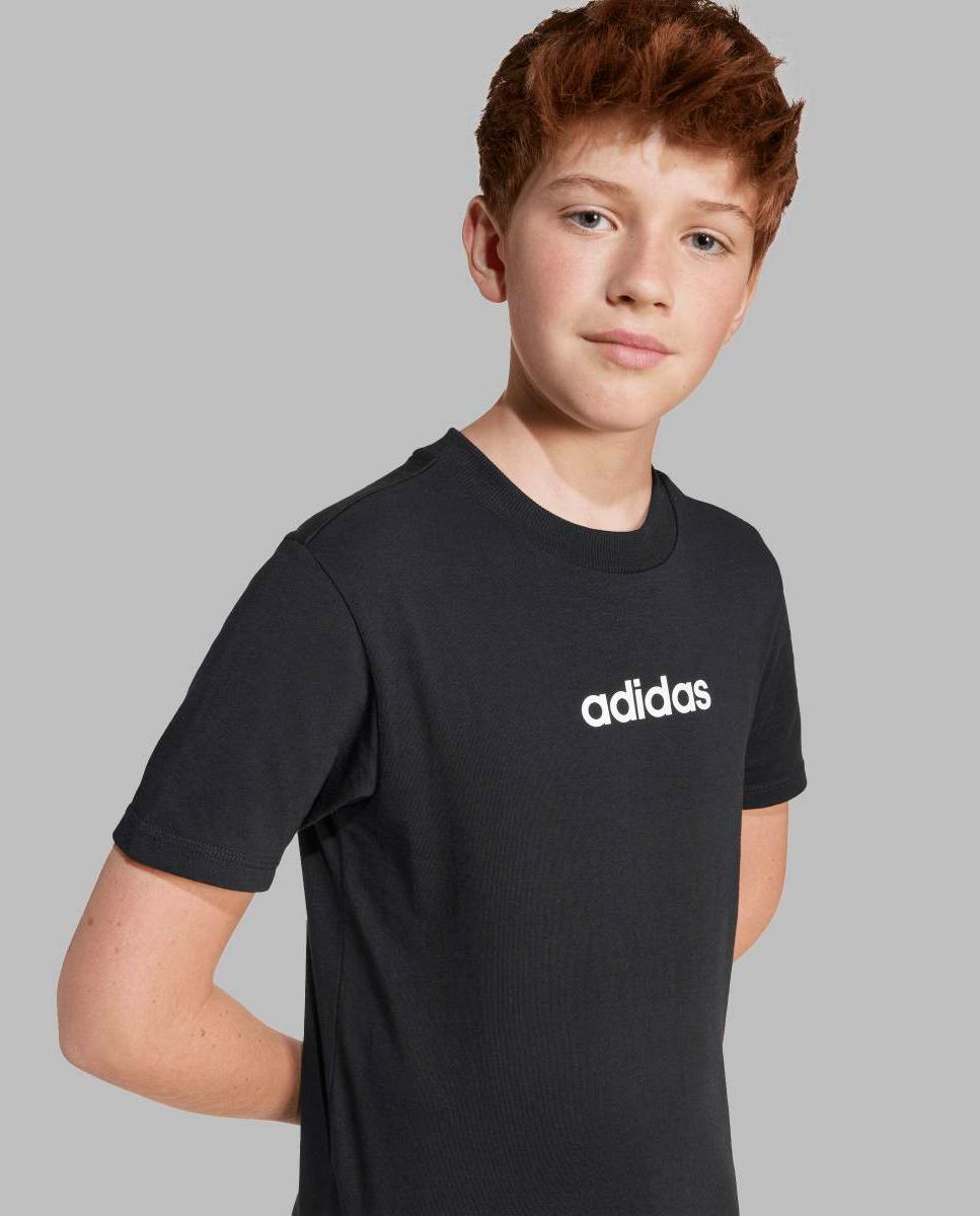 T-shirt de Criança Essentials Preto-6
