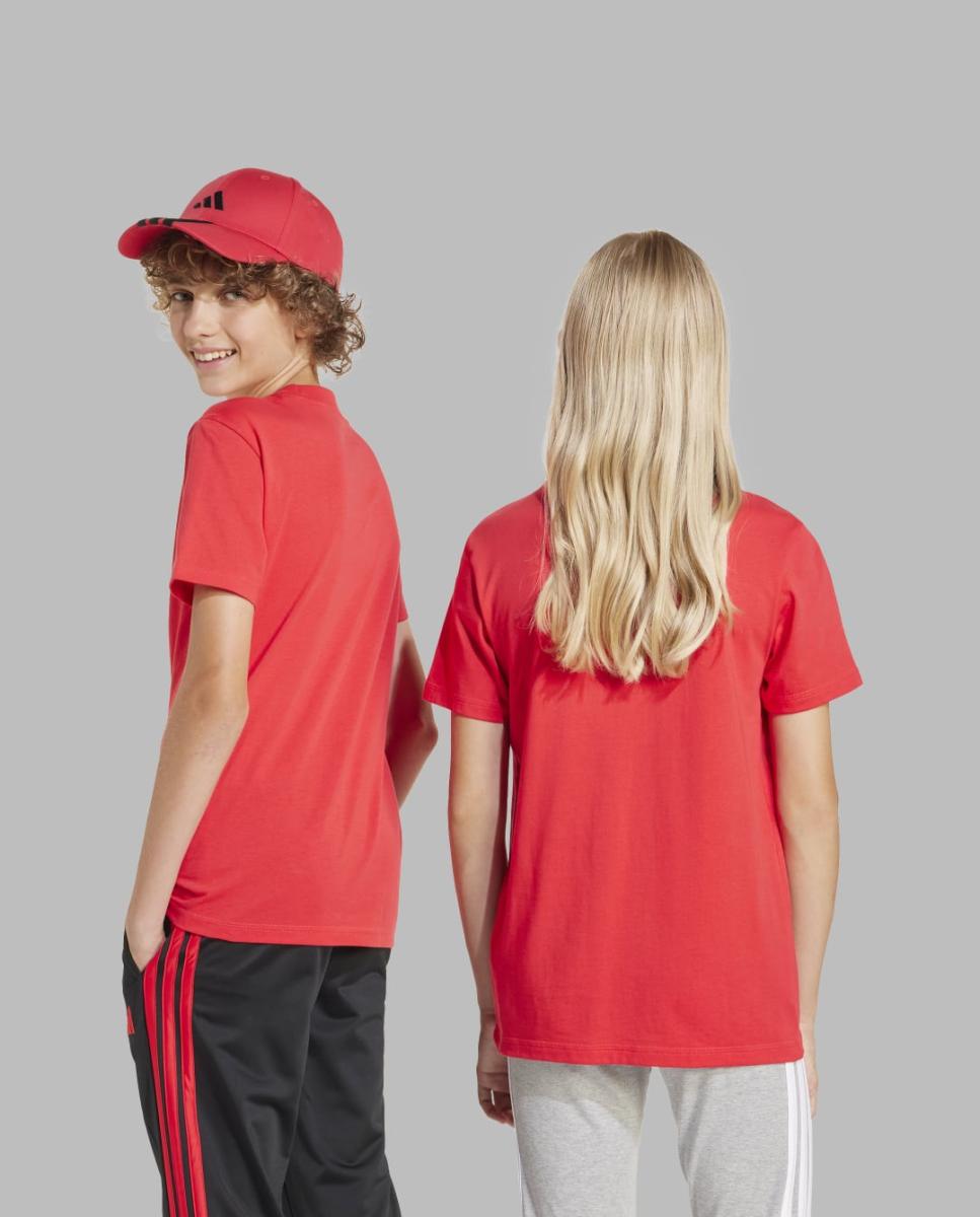 T-shirt de Criança Essentials Vermelho-2
