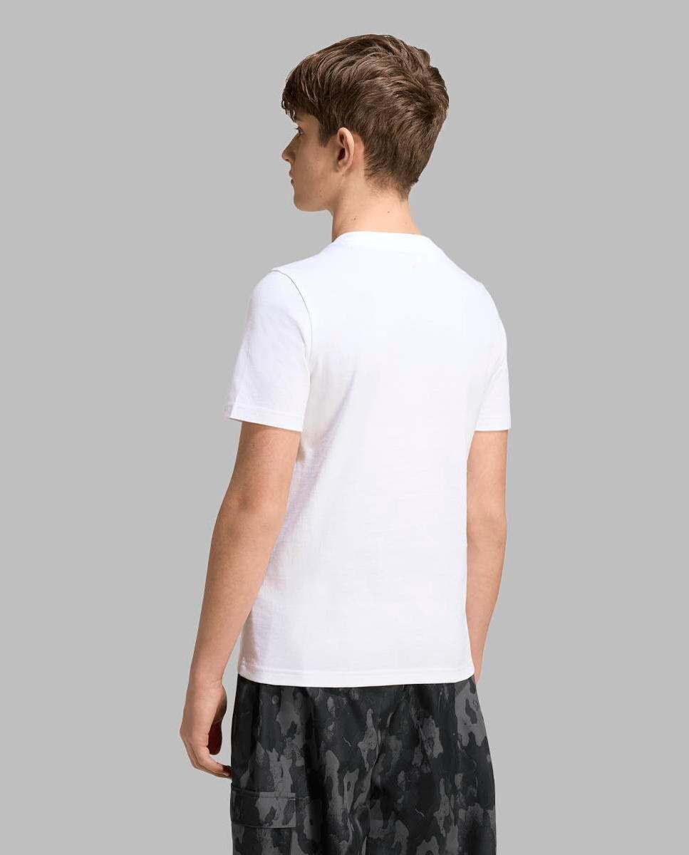 T-shirt de Criança Seasonals Camo Branco-4