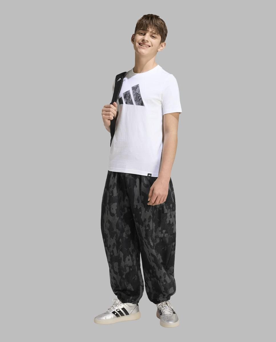 T-shirt de Criança Seasonals Camo Branco-5