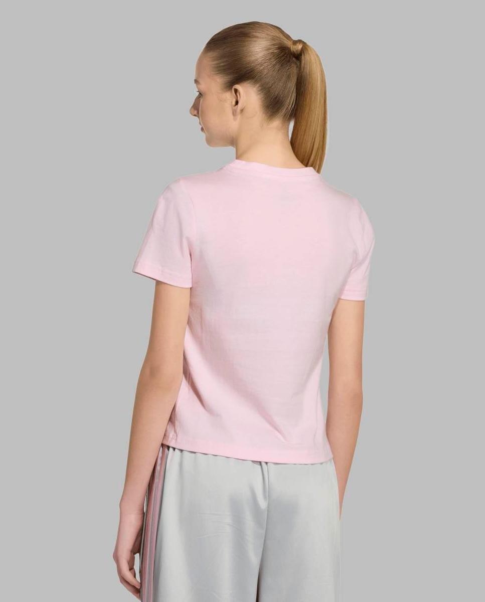 T-shirt de Menina Seasonals Satin Rosa-2