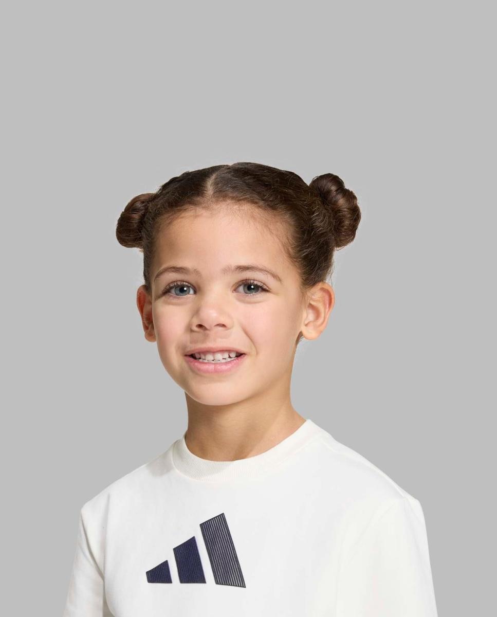 T-shirt de Criança Brand Collaboration Branco-6