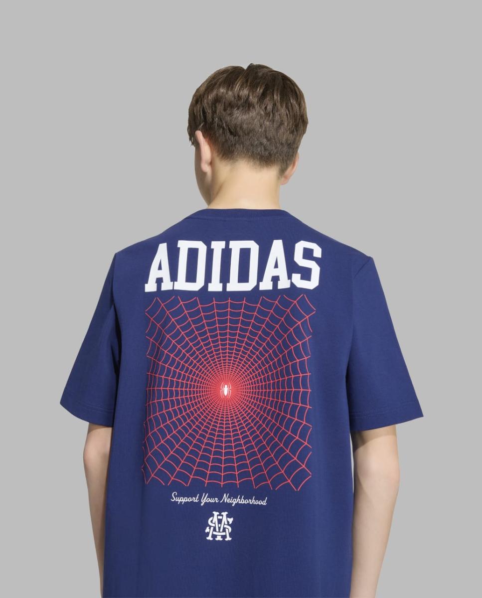 T-shirt de Criança Brand Collaboration Azul-7