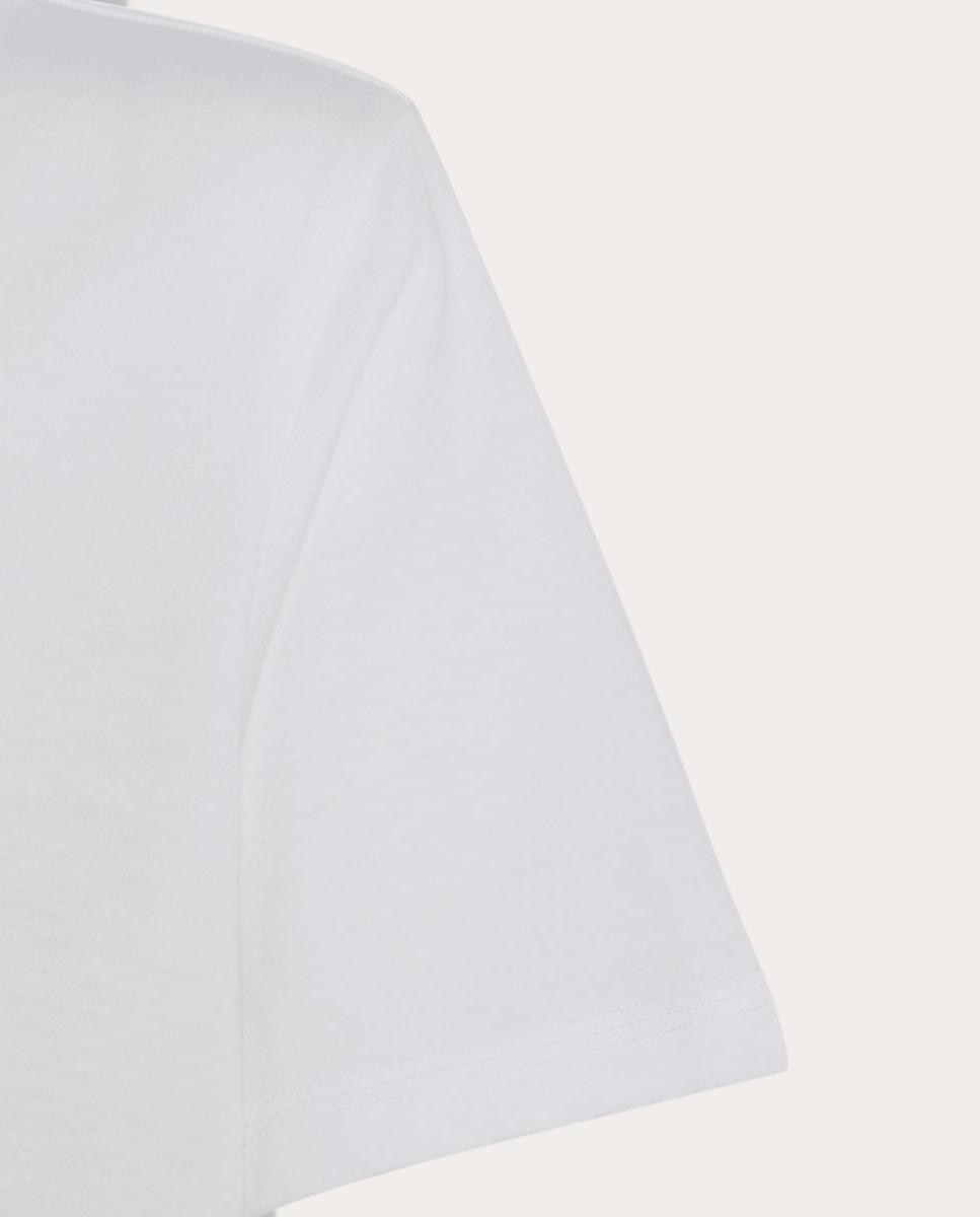T-shirt de Criança Essentials Branco-3