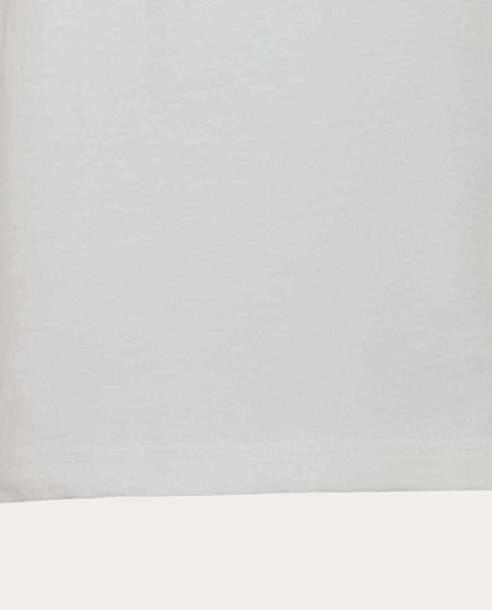 T-shirt de Criança Essentials Branco-4