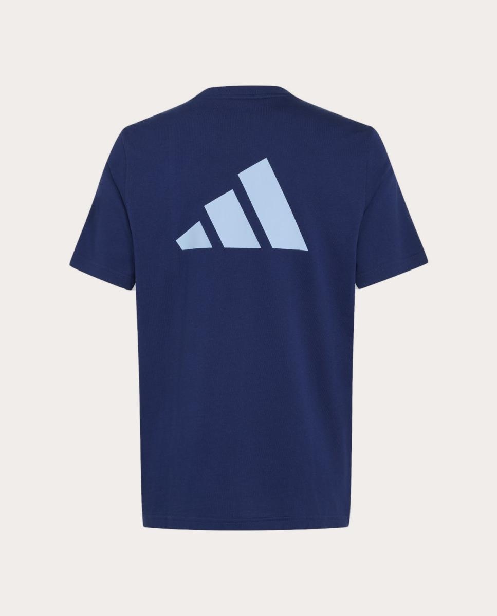 T-shirt de Criança Seasonals Colorblock Azul-2
