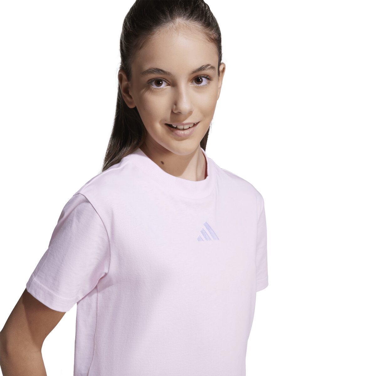 T-shirt de Menina Essentials Rosa-5