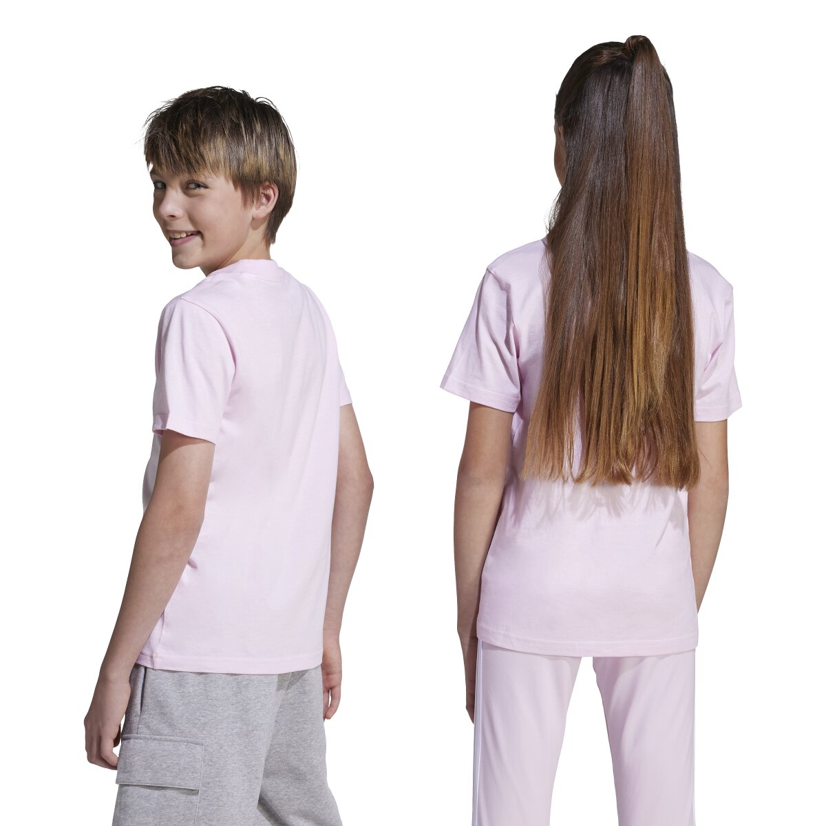T-shirt de Menina Essentials Rosa-7