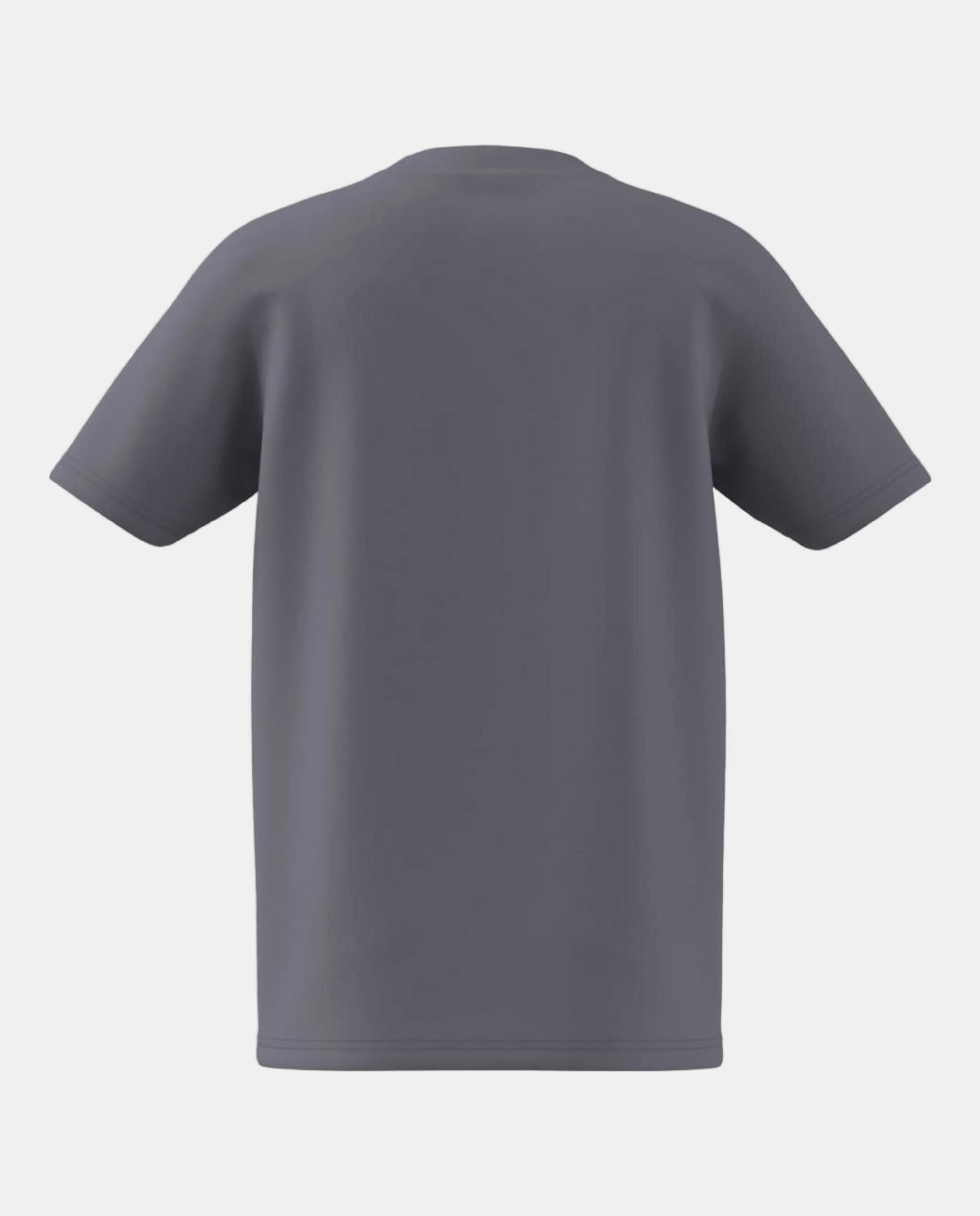 T-shirt de Criança Camo Print Cinzento-3