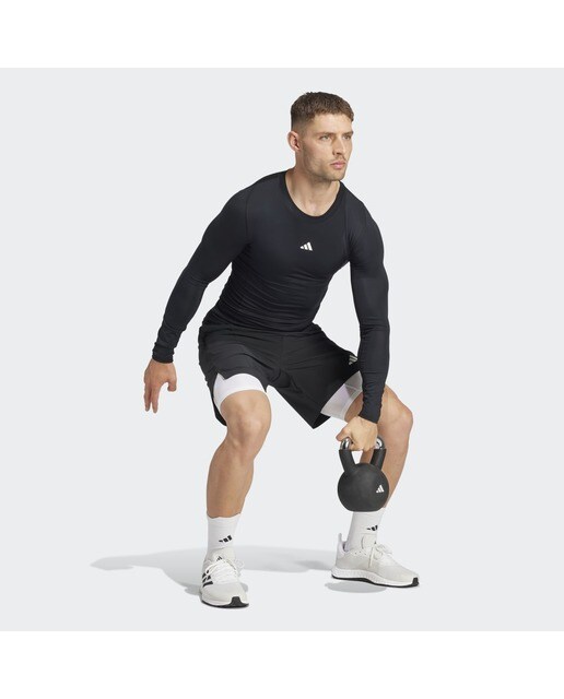 T-shirt de Homem Techfit Preto-5
