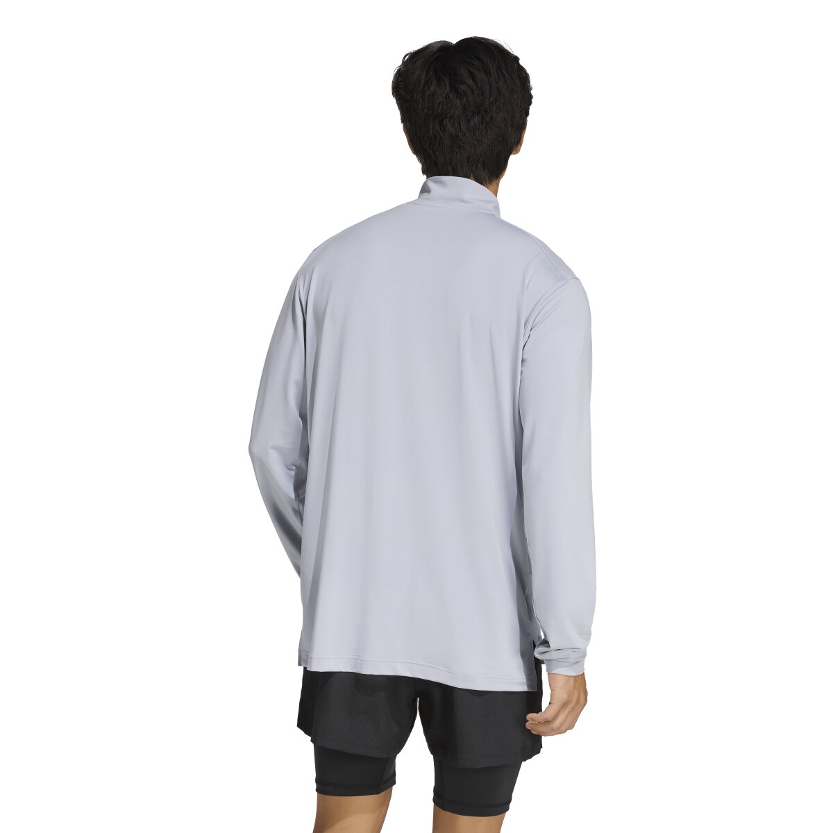 Sweatshirt de Homem Workout Essentials Plus Cinzento-3
