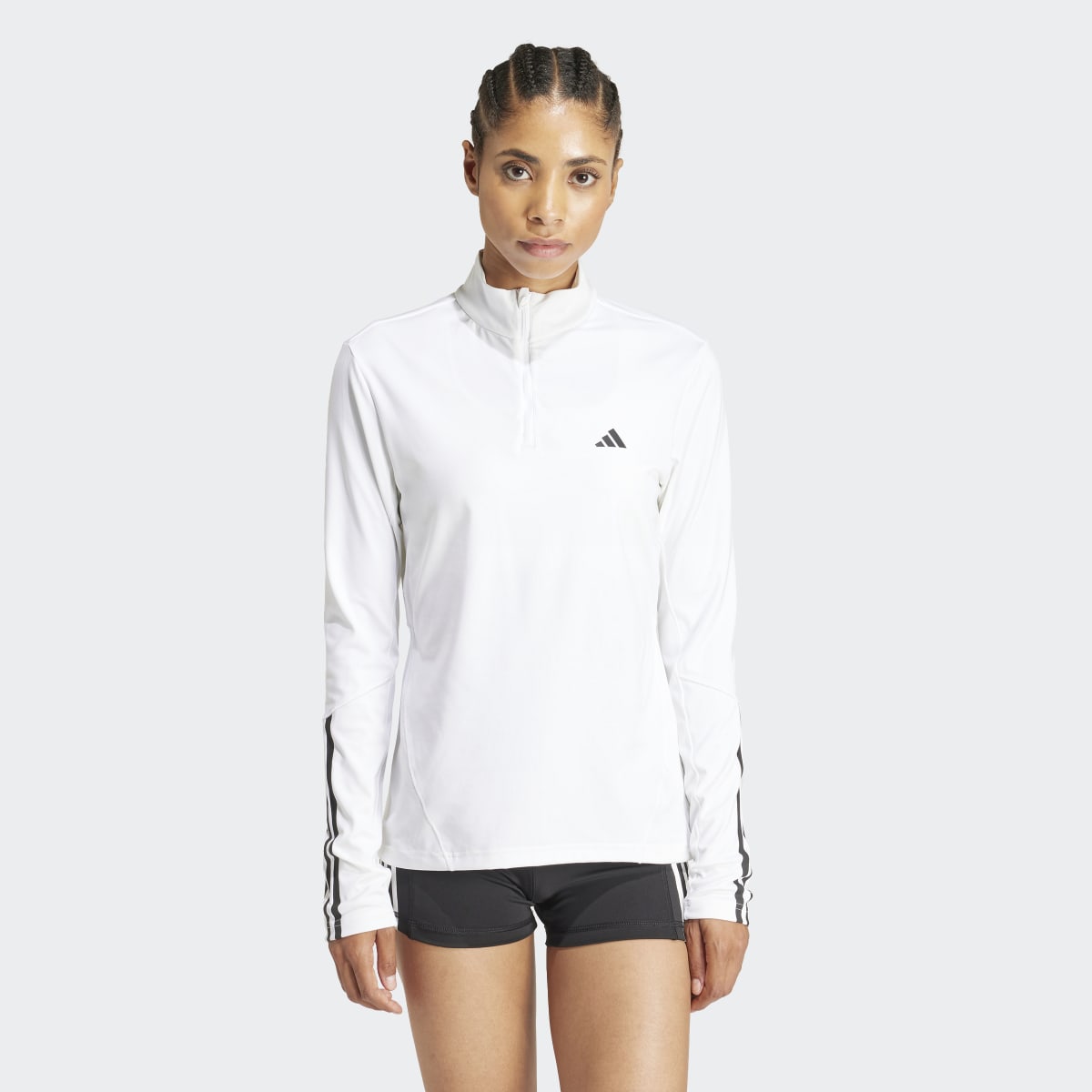 Sweatshirt de Mulher HyperGlam Training Branco-1